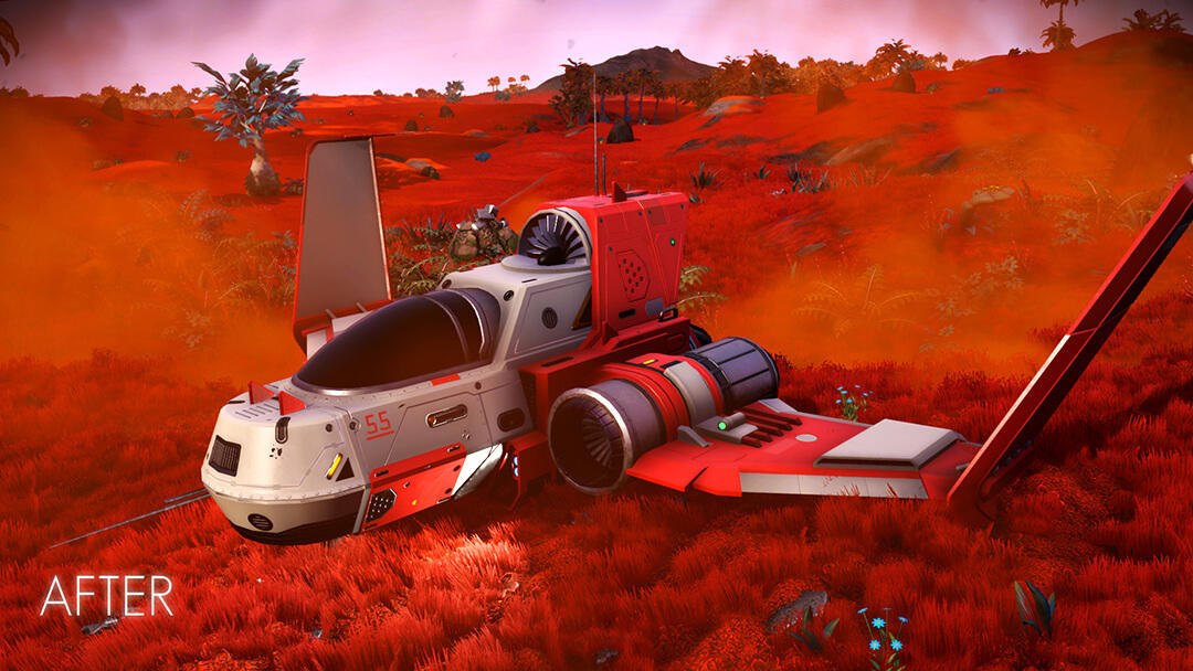 No Man's Sky vypadá díky poslednímu updatu o mnoho lépe