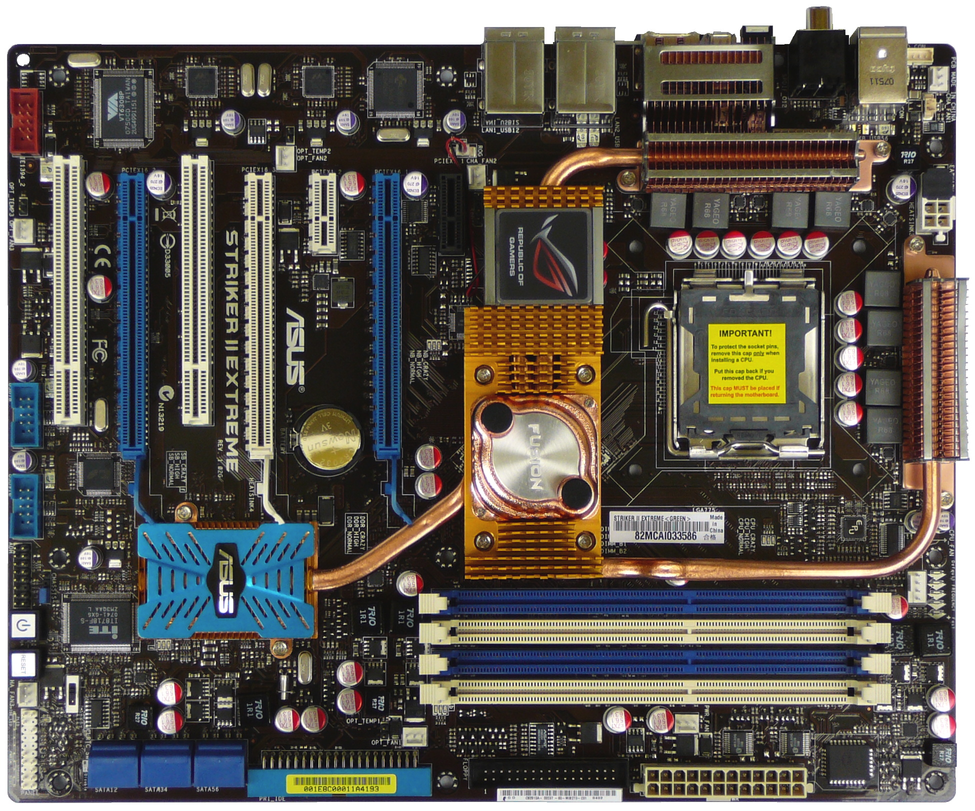 Asus Striker II Extreme s chipsetem nForce 790i Ultra SLI