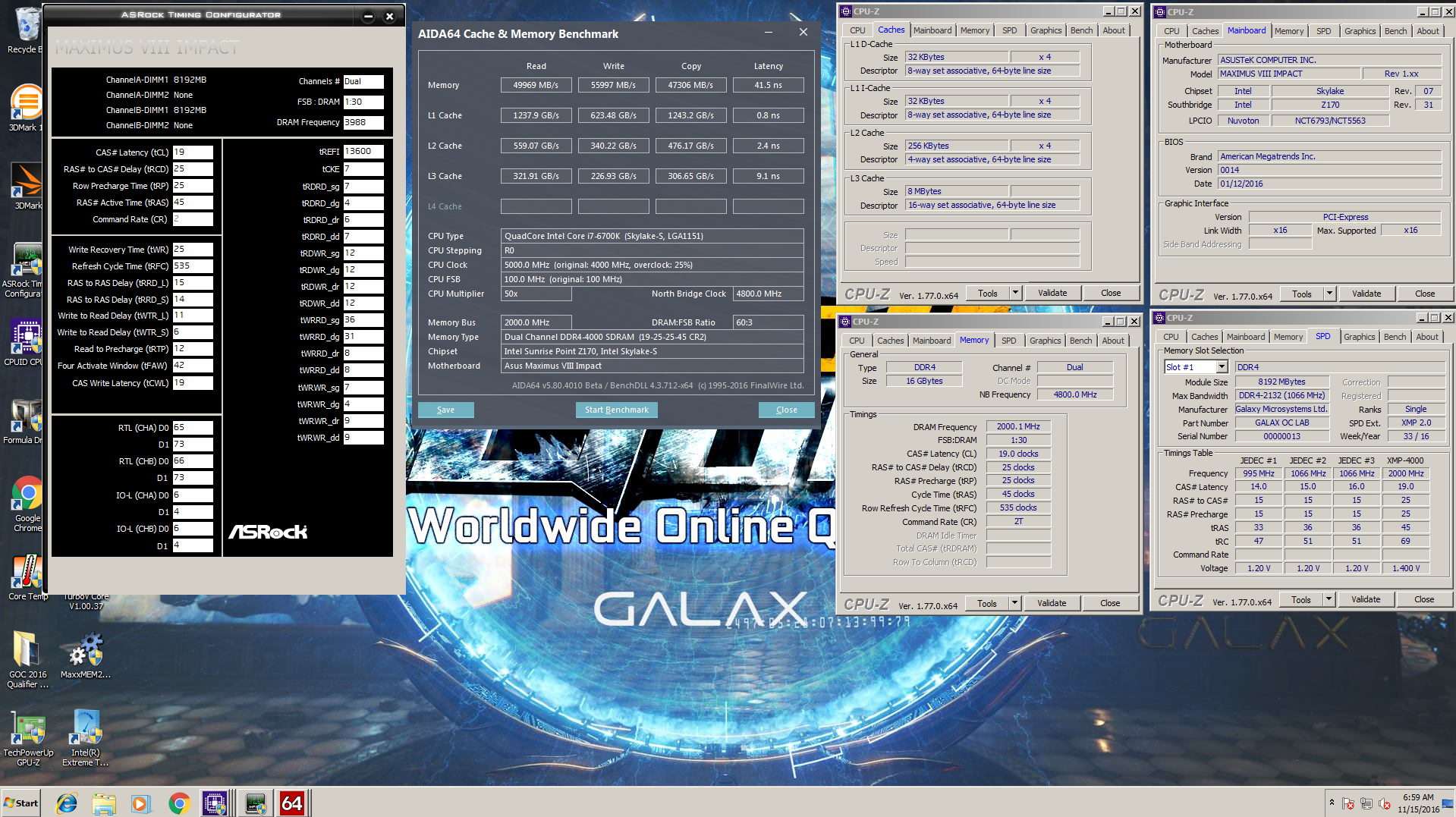 Galax HOF OC LAB Special Edition DDR4-4000 16GB