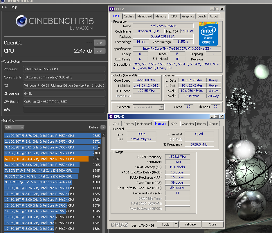 Přetaktování monstra Intel Core i7-6950X Broadwell-E