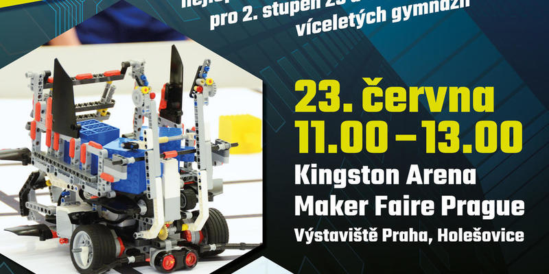 Robosoutěž se dnes představí na festivalu Maker Faire Prague