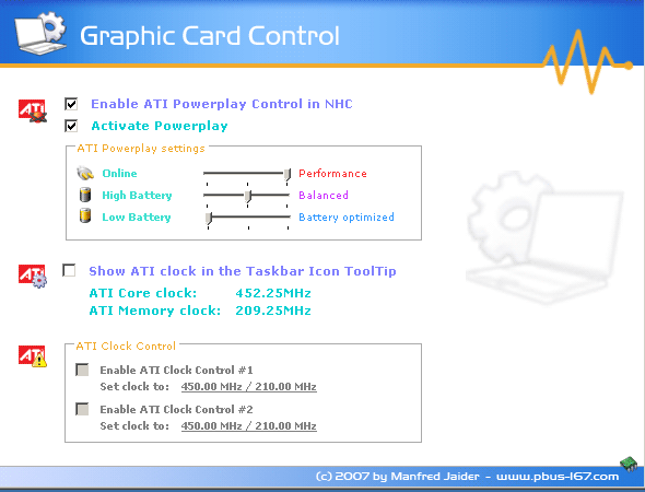 Zlatý fond utilit - Notebook Hardware Control