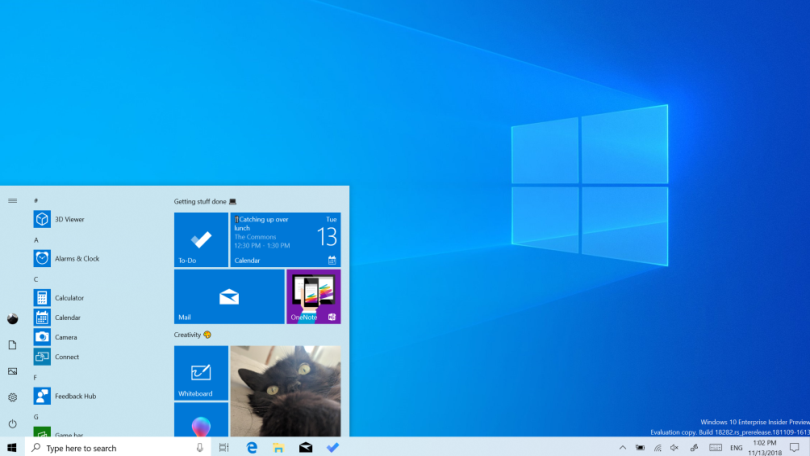 Microsoft testuje světlý mód pro Windows 10