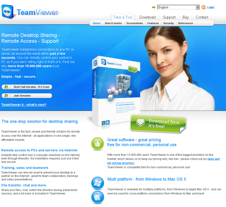 TeamViewer - Vzdálená správa (cizího) počítače