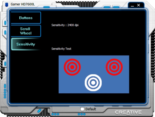 Creative Mouse Gamer HD7600L - vylepšený senzor v mainstreamu