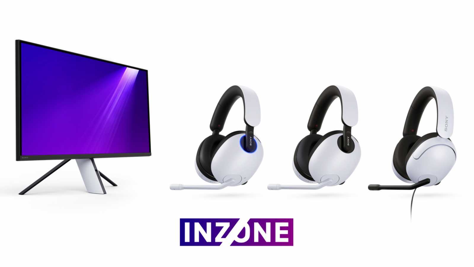 Inzone je nová herní značka Sony, ze začátku nabídne trojici sluchátek a dva monitory pro konzolisty i PC hráče