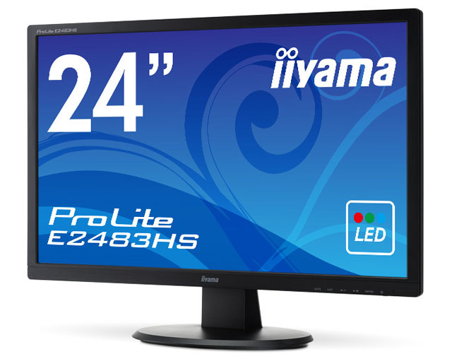 Iiyama Pro Lite E2483HS: 24" monitor s TN panelem a technologií redukce blikání