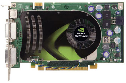 I takto může vypadat GeForce 8600GTS (zde Gigabytes pasivním dvouslotovým chladičem Silent Pipe III).