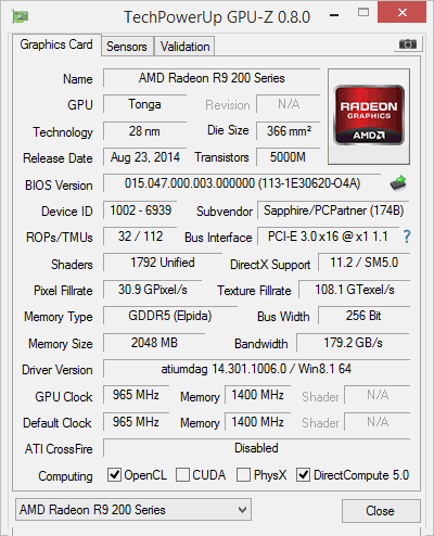 2× Sapphire R9 285: Dual-X a příjemné překvapení Compact