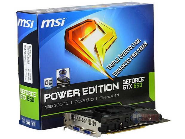 MSI GeForce GTX 650 Power Edition – podoba OC modelu byla odhalena