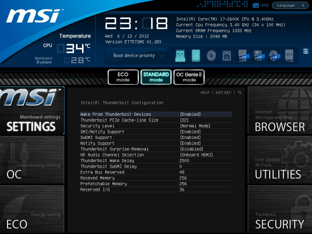 MSI Z77A-GD80 – testujeme rozhraní Thunderbolt v akci 