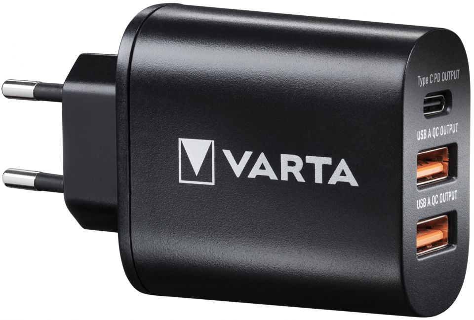 Varta Wall Charger - výkonná nabíječka co zvládne tři zařízení najednou