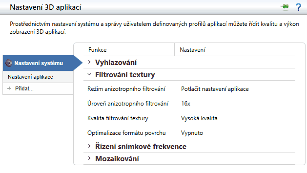 Zaklínač 3: Divoký hon – Rozbor hry a nastavení detailů