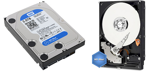 Pevný disk Western Digital Blue 3 TB