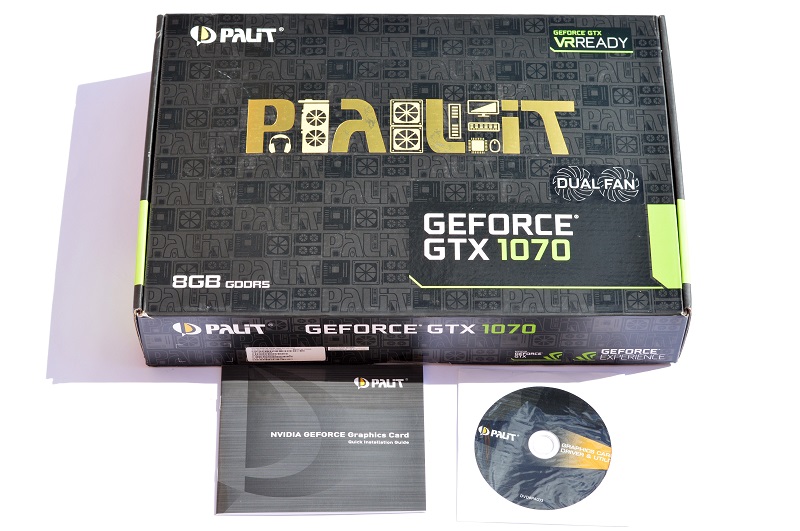 Palit GTX1070 Dual 8GB – balení