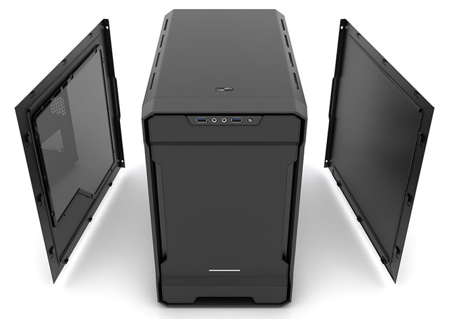 Phanteks EVOLV ITX: chystaná kompaktní PC skříň s prostorem pro vodní chlazení a grafiky s délkou až 33 cm