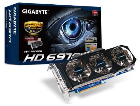 Gigabyte nabídne další AMD Radeon HD 6970 s chladičem WindForce 3X