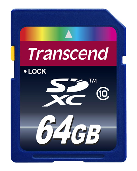 Nové karty SDXC Class 10 od firmy Transcend