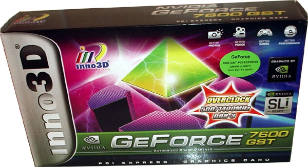 Bleskovka:Inno3D GeForce 7600GST