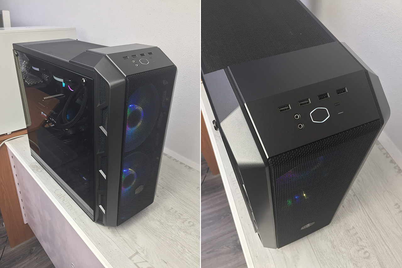 Cooler Master MasterCase H500 ARGB – nejnižší HAF