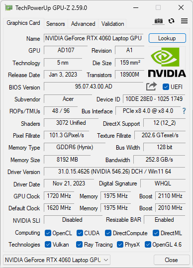 Acer Predator Triton Neo 16 (2024): Intel Core 9 Ultra a RTX 4060