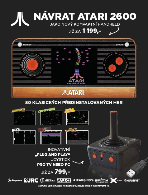 Atari Retro konzole zná nové datum vydání