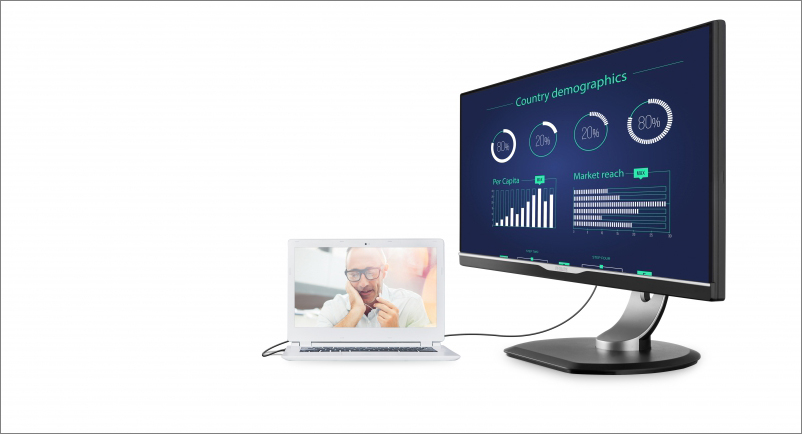 Philips představil svůj první monitor s USB typu C