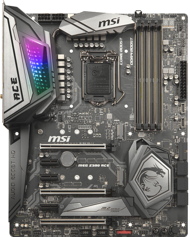 Intel Core i9–9900K a MSI MEG Z390 ACE v testu