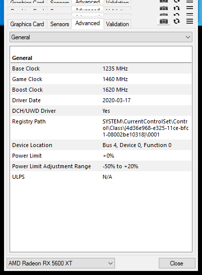 Asus TUF Gaming X3 RX 5600 XT EVO O6G s GDDR6 na 14 Gb/s