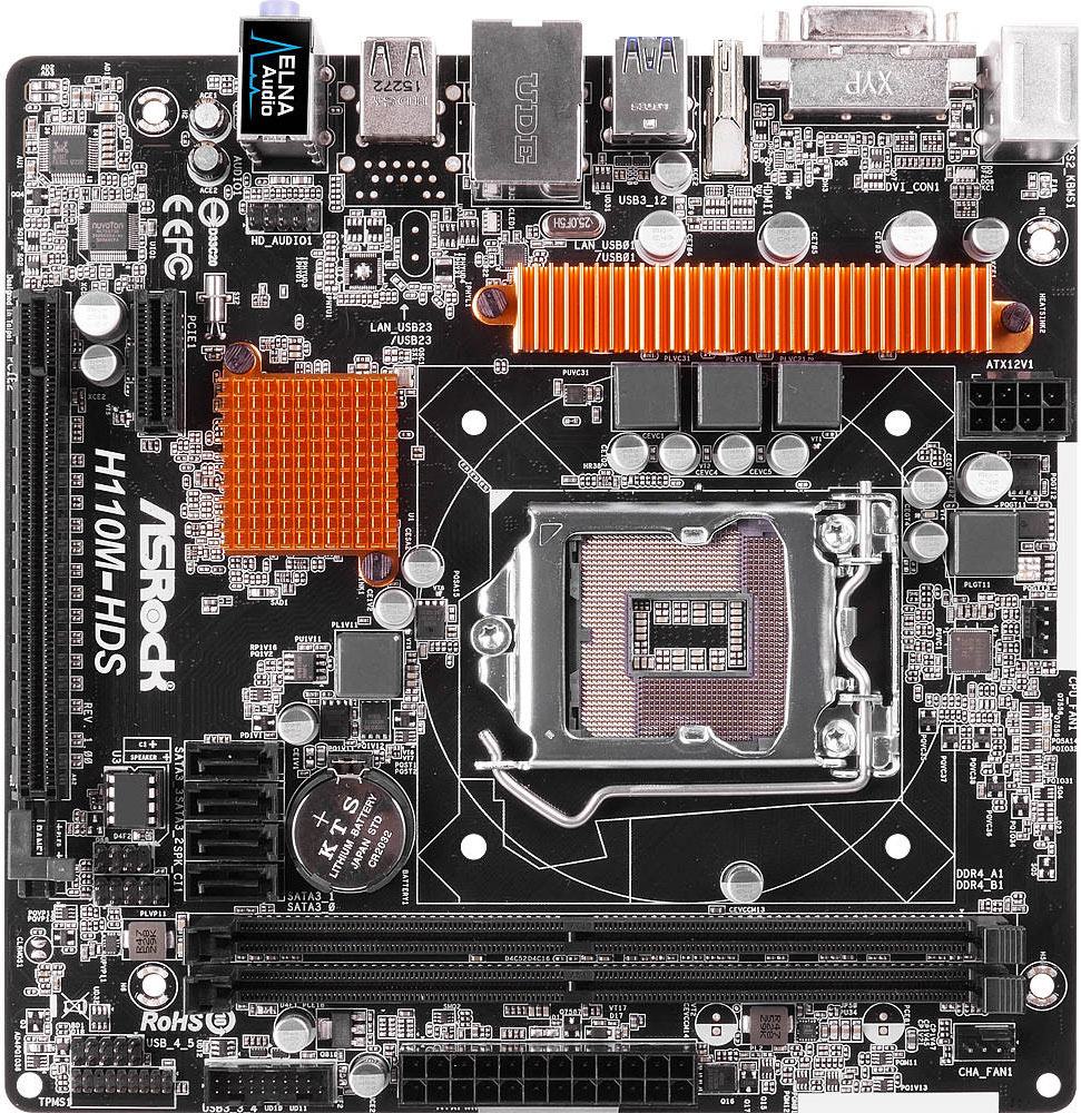 Základní deska ASRock H110M-HDS