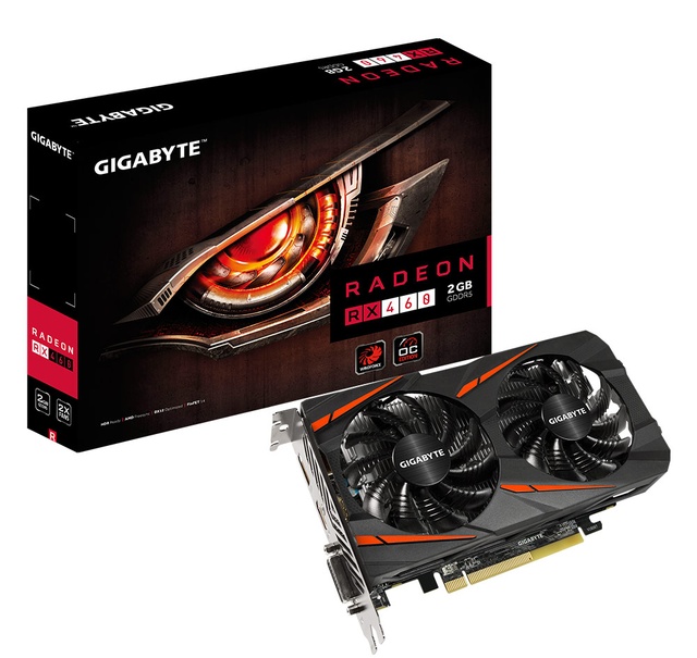 Gigabyte RX 460 WF2 OC 2 GB: nejlevnější Polaris v testu