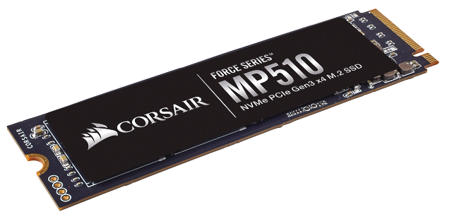 Corsair MP510 960 GB: Výkonné 3D TLC SSD za dobrou cenu