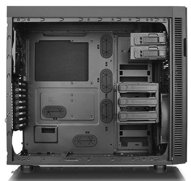 Thermaltake představil novou odhlučněnou midi tower PC skříň Suppressor F51