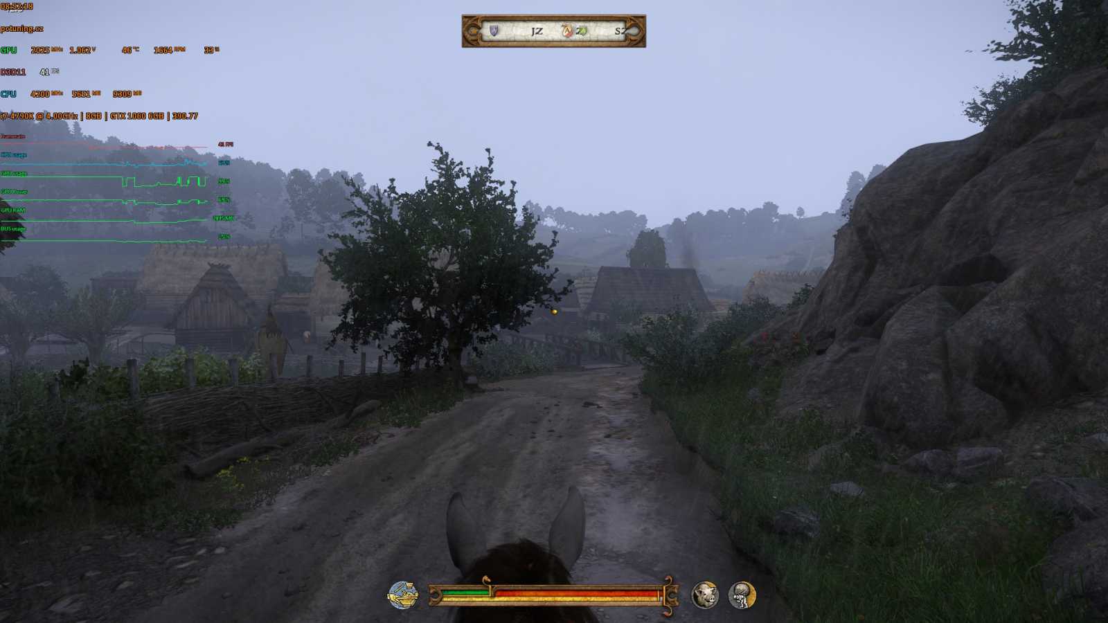 Kingdom Come: Deliverance: vliv nastavení na výkon