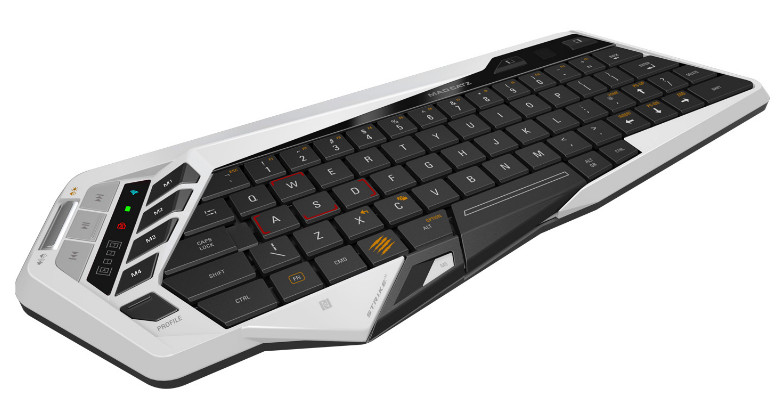 Mad Catz S.T.R.I.K.E.M: Mobilní klávesnice se šíleným designem