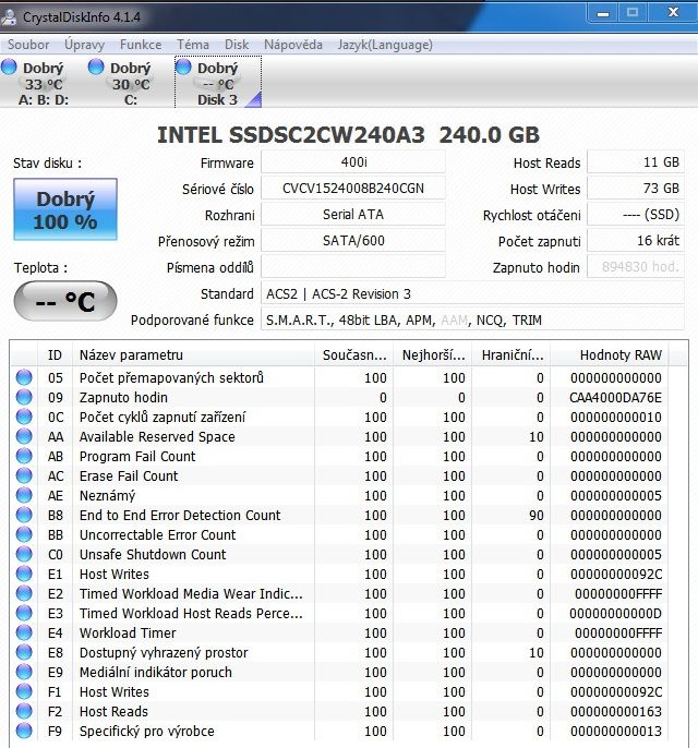 SSD Intel 520 – SandForce s pětiletou zárukou