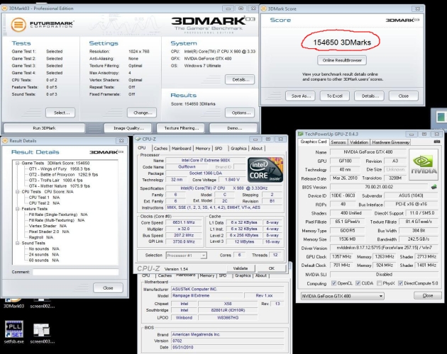 AndreYang vylepšuje dosavadní rekord v benchmarku 3DMark 03