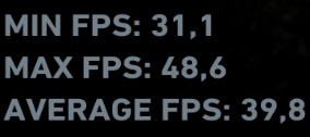  Tomb Raider — nastavení 2560 × 1440 px, FXAA, nejvyšší detaily včetně TressFX — nahoře výkon na referenčních taktech nVidia GeForce GTX 770, dole s vlastním dodatečným přetaktováním