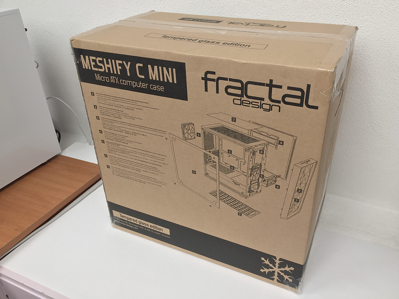 Fractal Design Meshify C Mini Dark TG – mATX skříň