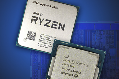 AMD Ryzen 5 3600 a Intel Core i5-10400: Test levných 6jader