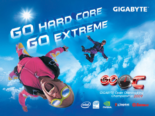 Gigabyte GOOC 2009 - Světové klání v přetaktování