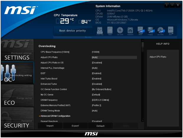 MSI Z77 M-Power – nejvyšší model od MSI pro taktovače