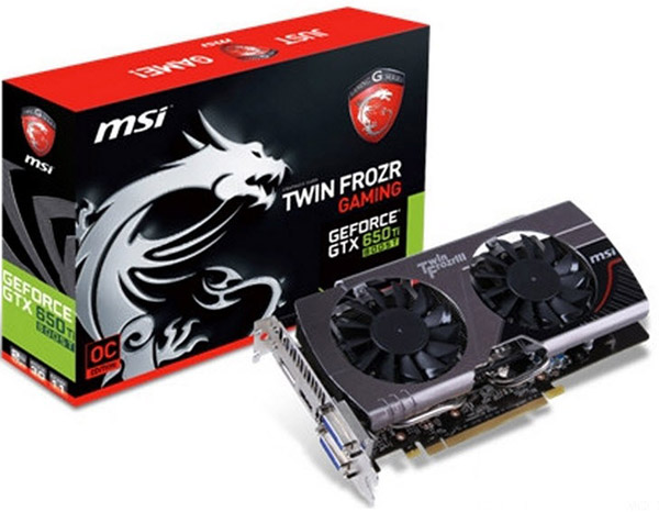 Grafická karta MSI GTX 650 Ti Boost již tento měsíc