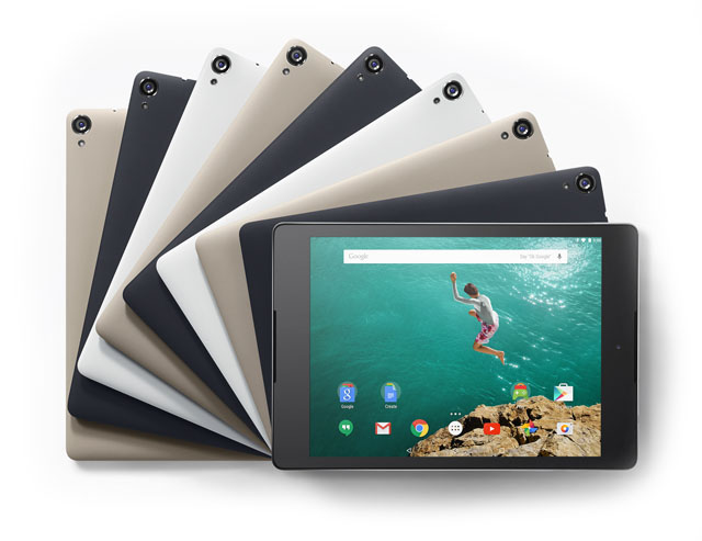 Tablet Google Nexus 9 se 64bitovým čipsetem je venku, ceny začínají na 399 dolarech