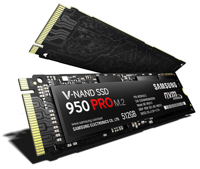 Samsung 950 PRO: výkonné M.2 SSD pro obyčejné smrtelníky