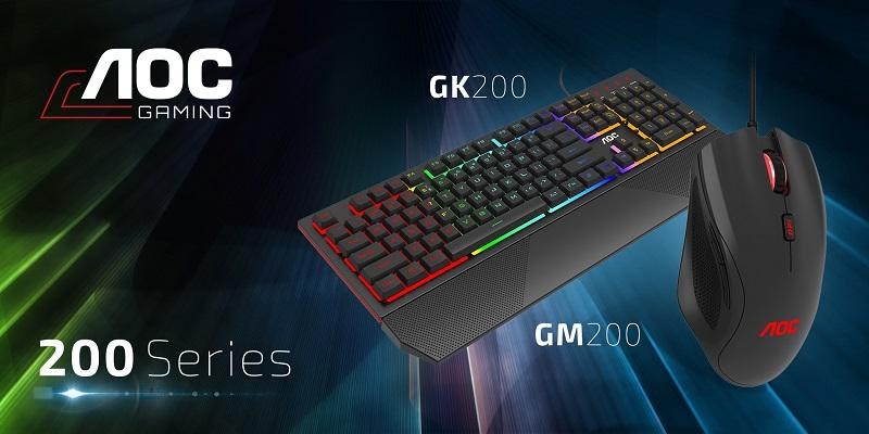 AOC má nové mechanické klávesnice AGK700, GK500 a GK200