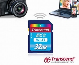Transcend si také připravil SD karty s WiFi