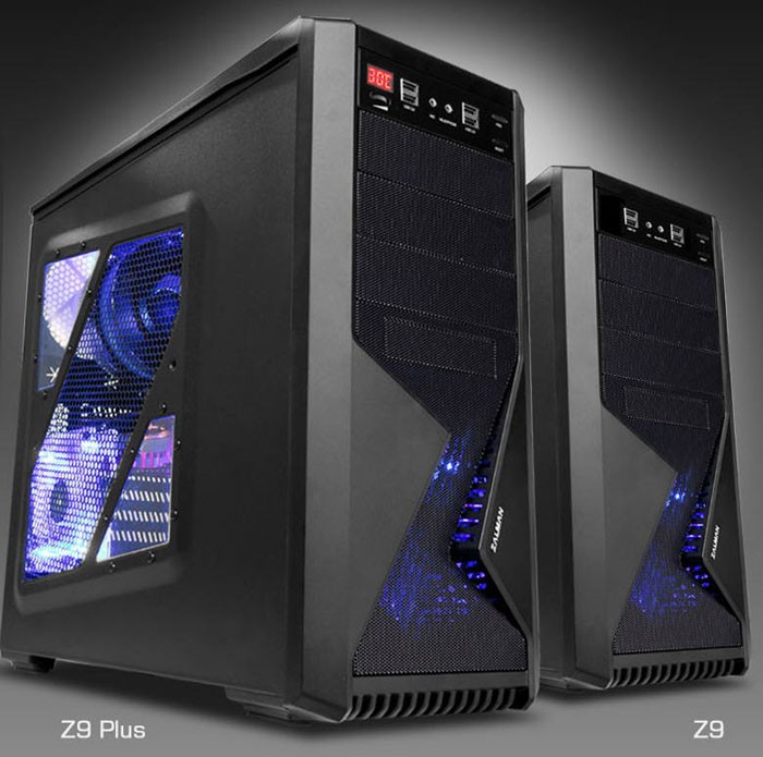Zalman Z9 a Z9 Plus — levné skříně od Zalmanu