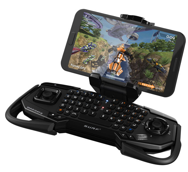 MWC 2015: MadCatz představilo dva nové herní ovladače pro mobilní zařízení s Androidem