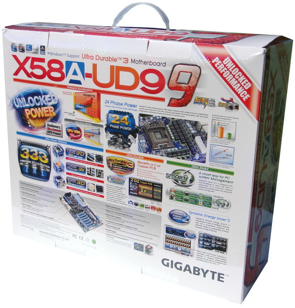 Gigabyte GA-X58A-UD9 – Nejluxusnější základ od Gigabyte